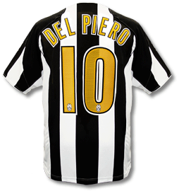 Juventus home Del Piero 10 0405