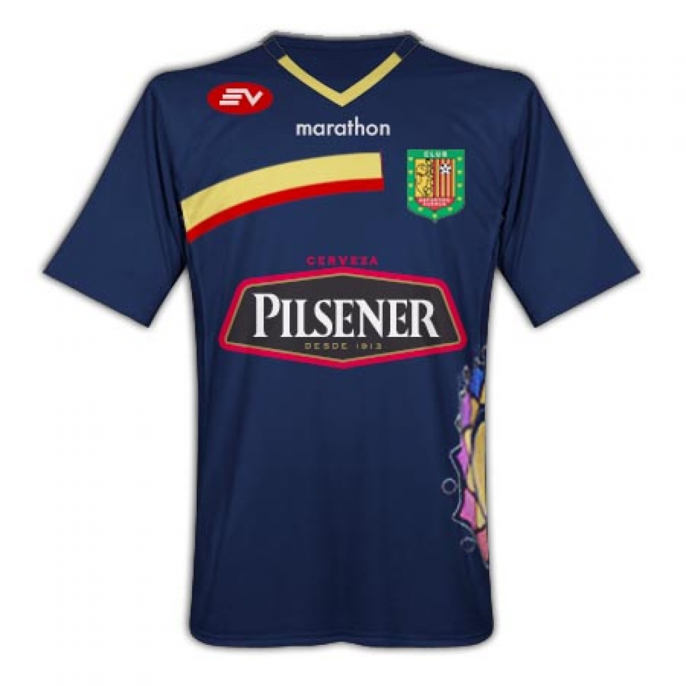 2011-12 Deportivo Cuenca Home Football Shirt