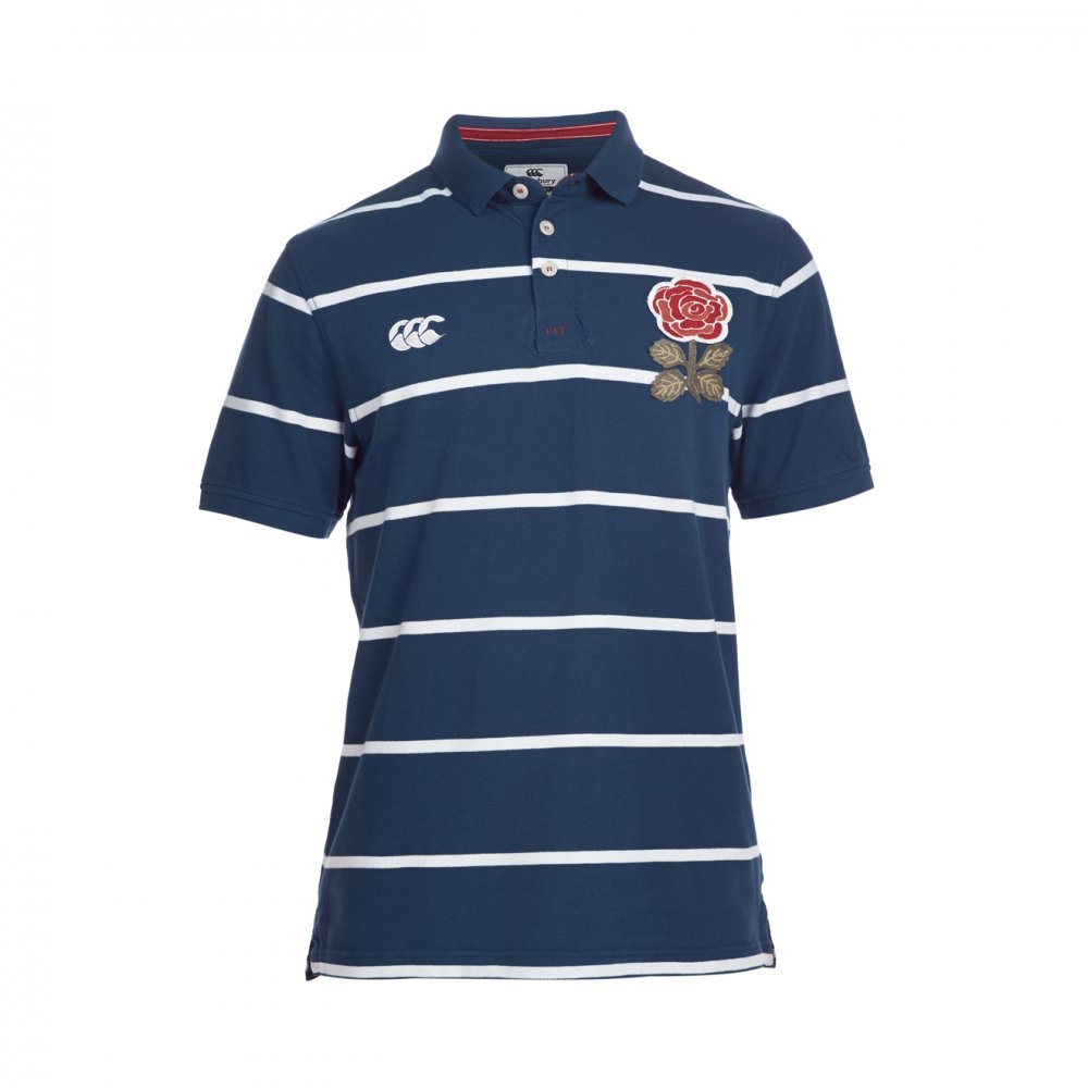 See what people think of our service England Rugby Polos & Tees This is the perfect way to wear the red rose of the England rugby team without wearing a rugby shirt. There’s a huge choice in this section in various styles and colours so you can show your support of England wearing a t-shirt or polo shirt.