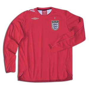 England L/S away 06/07