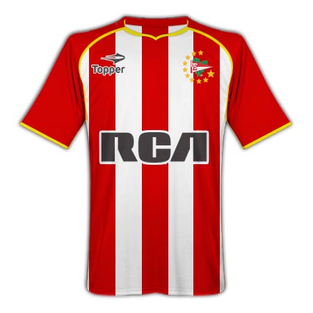 2011-12 Estudiantes Home Football Shirt
