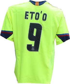 Barcelona away Etoo 9 0506