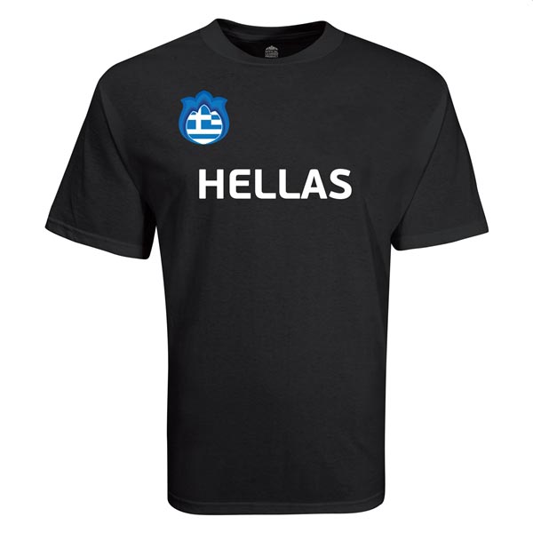 Greece Uefa Euro 2012 Core Nations T-shirt (black)