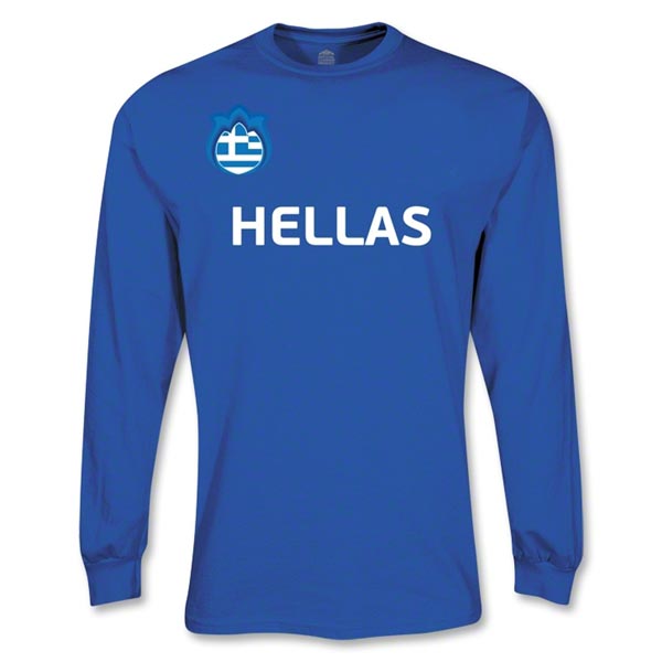 Greece Uefa Euro 2012 Ls Core Nations T-shirt