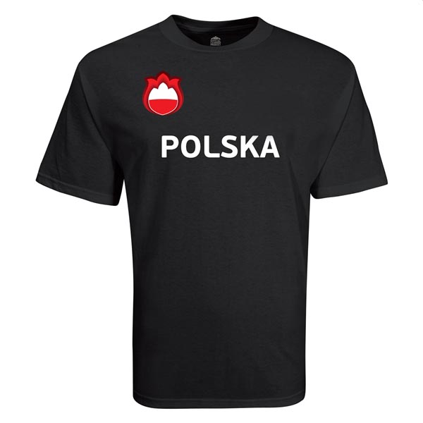 Poland Uefa Euro 2012 Core Nations T-shirt (black)