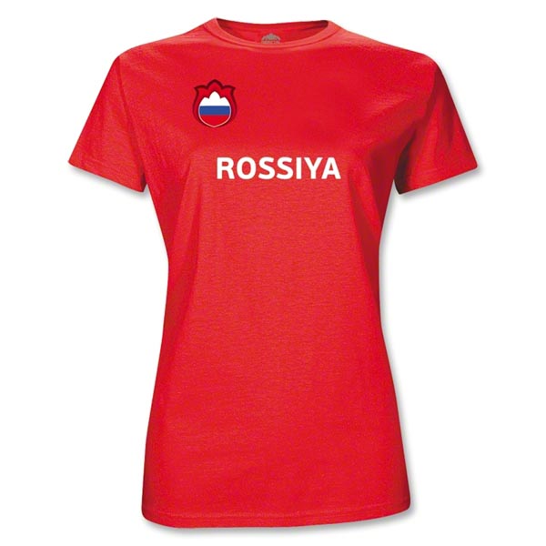Russia Uefa Euro 2012 Core Nations Women\'s T-shirt