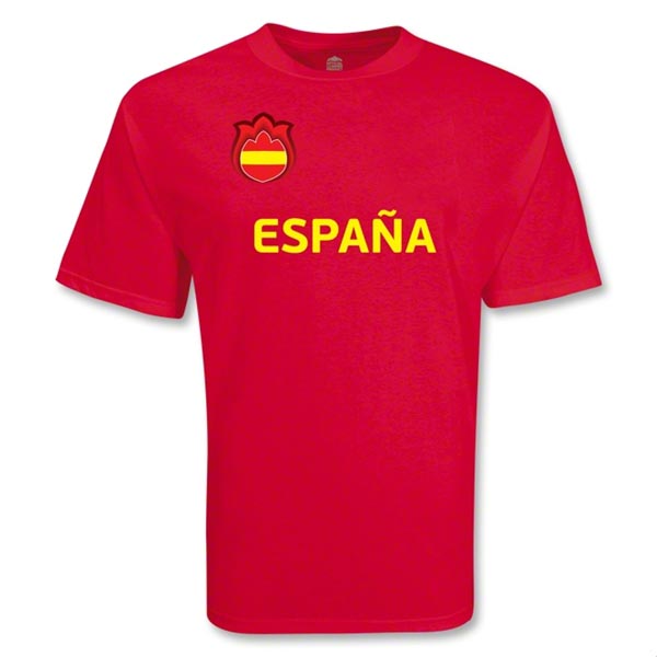 Spain Uefa Euro 2012 Core Nations T-shirt (red)