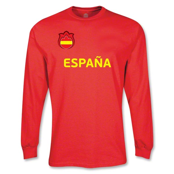 Spain Uefa Euro 2012 Ls Core Nations T-shirt