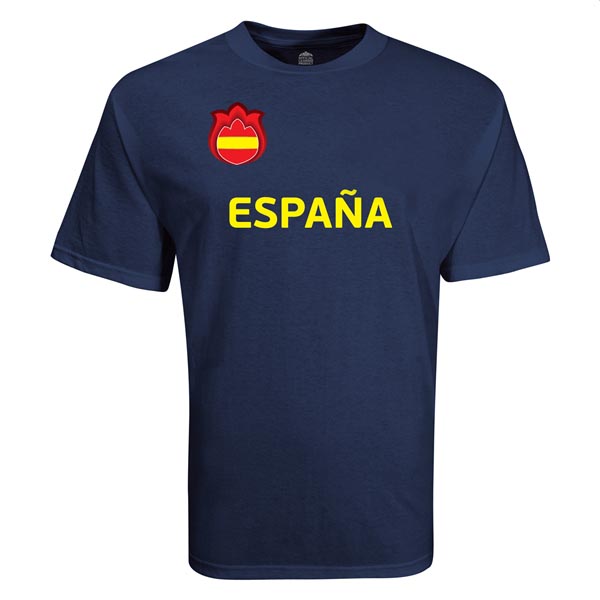 Spain Uefa Euro 2012 Core Nations T-shirt (navy)