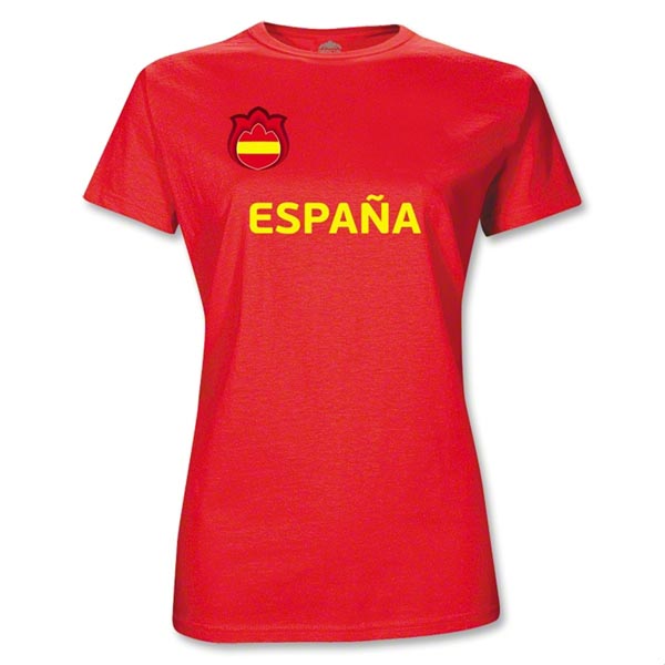 Spain Uefa Euro 2012 Core Nations Women\'s T-shirt
