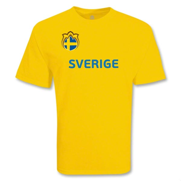 Sweden Uefa Euro 2012 Core Nations T-shirt (yellow)