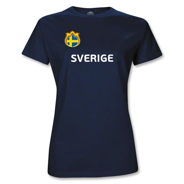 Sweden Uefa Euro 2012 Core Nations Women\'s T-shirt