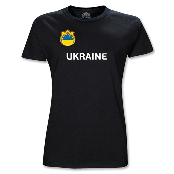 Ukraine Uefa Euro 2012 Core Nations Women\'s T-shirt