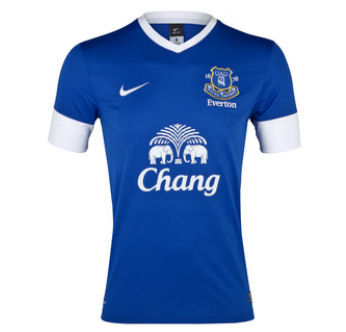 2012-13 Everton Nike Home Football Shirt
