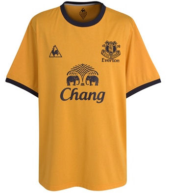 2011-12 Everton Away Football Shirt