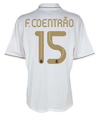 2011-12 Real Madrid Home Shirt (F. Coentrao 15)