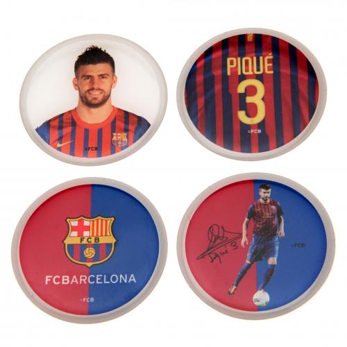 F.C. Barcelona 3D Stickers 4pk Pique