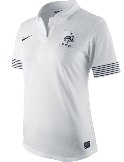 2012-13 France Euro 2012 Womens Away Shirt