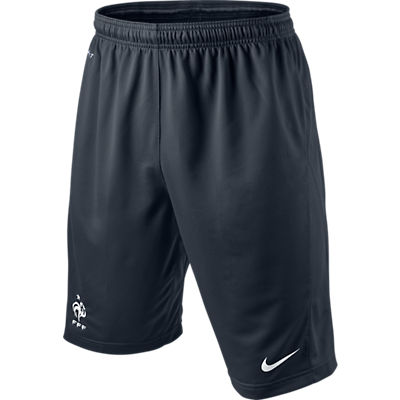 2012-13 France Nike Longer Knit Shorts (Black)
