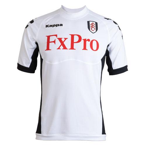 2011-12 Fulham Kappa Home Football Shirt