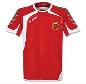 2012-13 Gibraltar Hummel Home Football Shirt