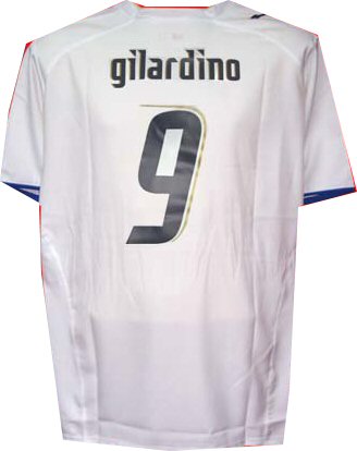 Italy away (Gilardino 9) 06/07