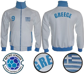 Greece Retro Jacket white Greece Retro Jacket white