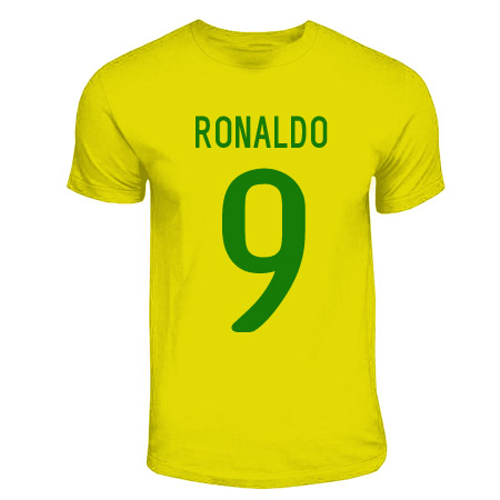 Ronaldo Shirt on Ronaldo Brazil Hero T Shirt  Yellow     19 10   Football Shirts