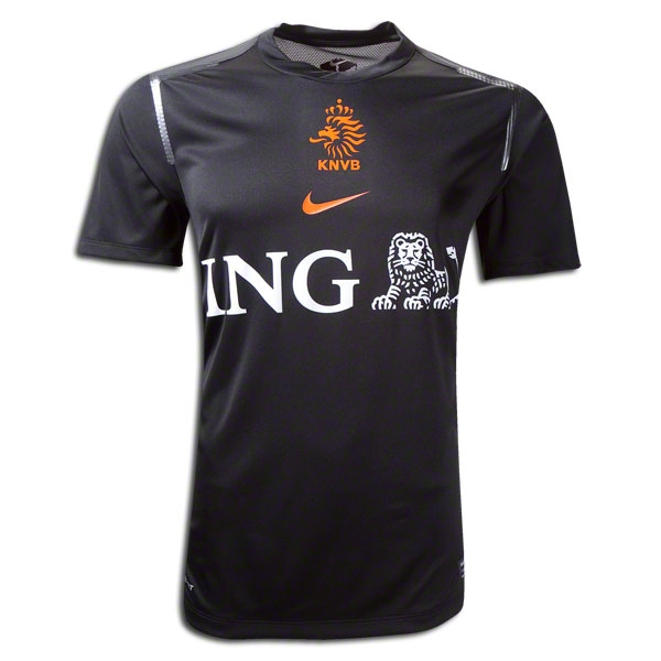 2012-13 Holland Nike Pre-Match Training Shirt (Black)