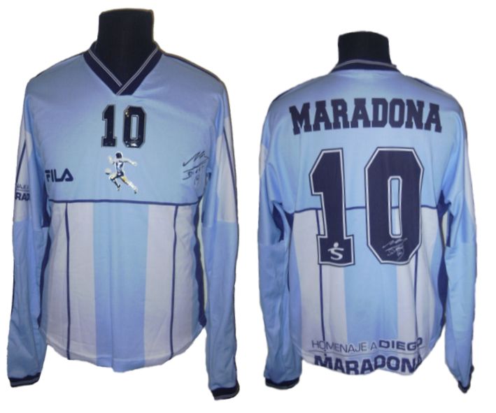 Diego Maradona L/S Testimonial Shirt