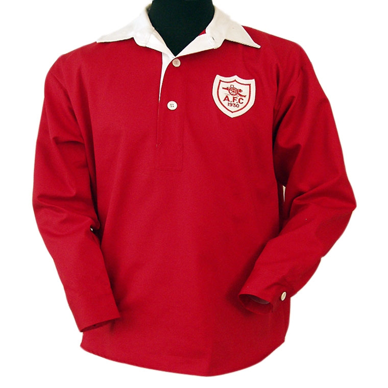 ARSENAL 1930 CUP FINAL Retro Football Shirts