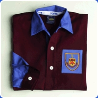 BURNLEY 1940S Retro Football Shirts