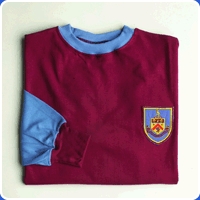 BURNLEY 1960S Retro Football Shirts