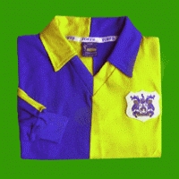 LEEDS UTD 1930S KNITTED Retro Football Shirts