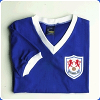 MILLWALL 1950/1960 V NECK Retro Football Shirts