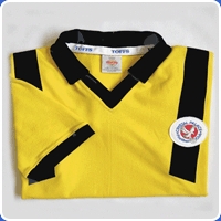 CRYSTAL PALACE 70'S YELLOW Retro Football Shirts