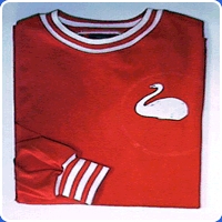 SWANSEA TOWN 1960's AWAY Retro Football Shirts