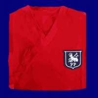 Preston North End Football Club 1958 away retro shirt