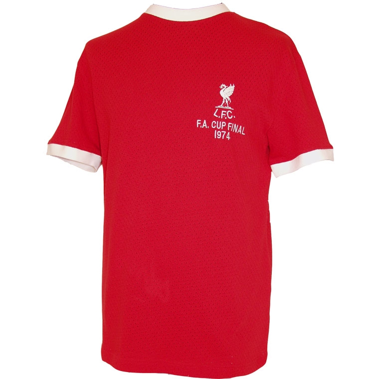 LIVERPOOL 74 FA CUP Retro Football Shirts