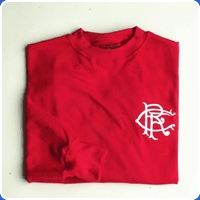RANGERS 1970S AWAY RED Retro Football Shirts