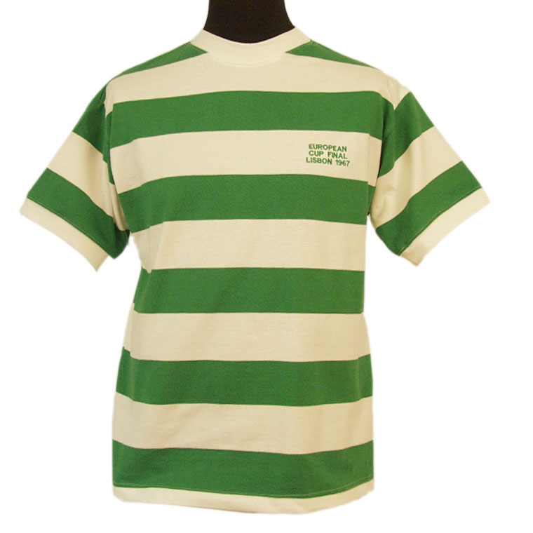 CELTIC 67 SHORT SLEEVE NEW EMB Retro Football Shirts