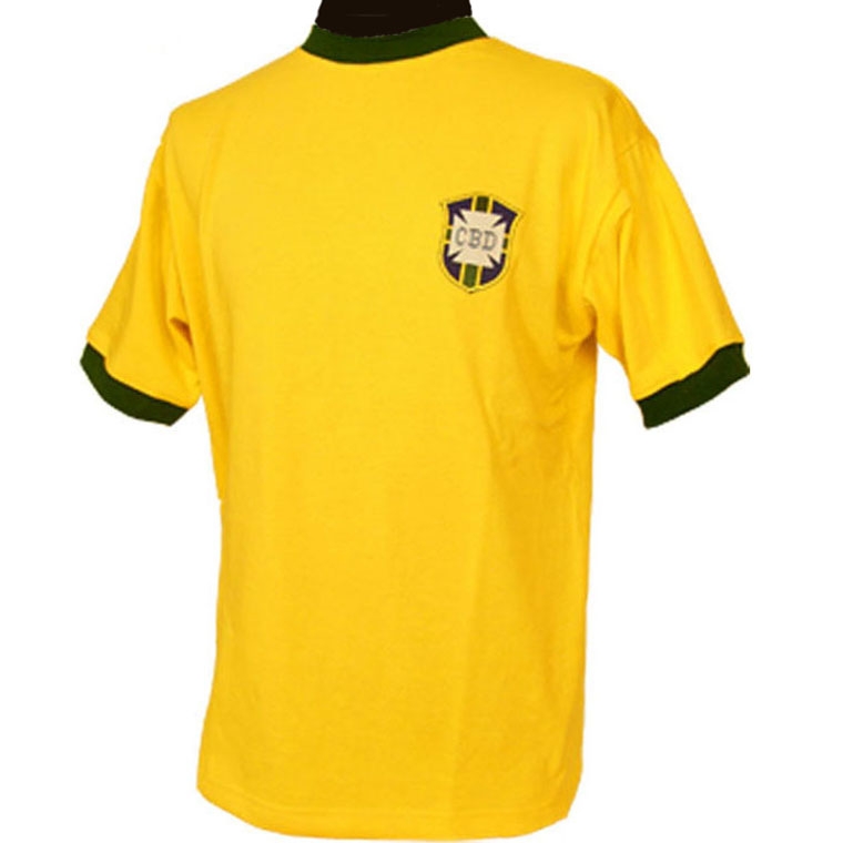 BRAZIL 1970S WORLD CUP FINAL SHIRT Retro Football Shirts