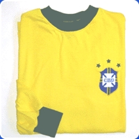 BRAZIL 1972 3X CHAMPS SHIRT Retro Football Shirts