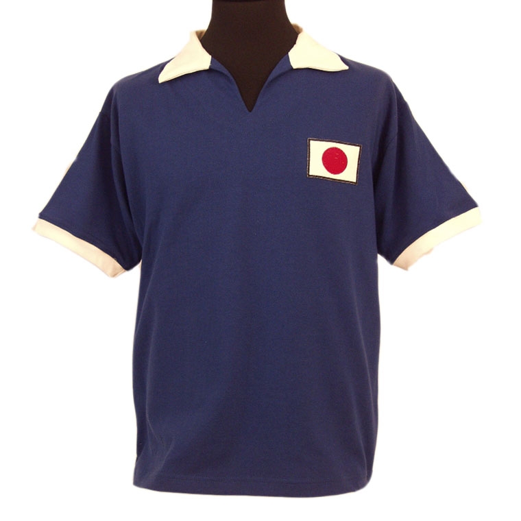JAPAN 1960S BLUE Retro Football Shirts