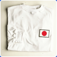 JAPAN 1960S WHITE Retro Football Shirts