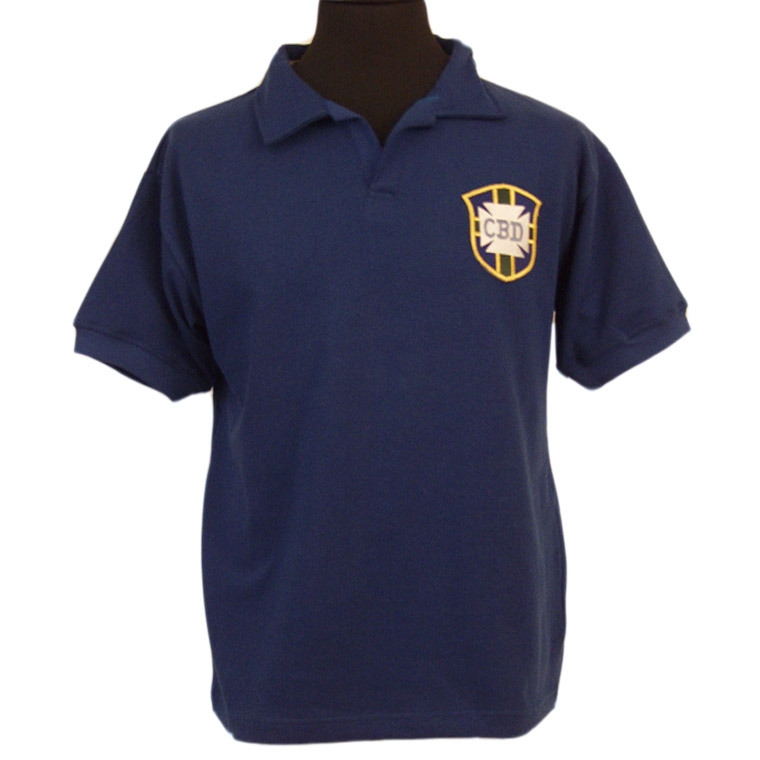 BRAZIL 1958 WORLD CUP WINNERS SHIRT Retro Football Shirts