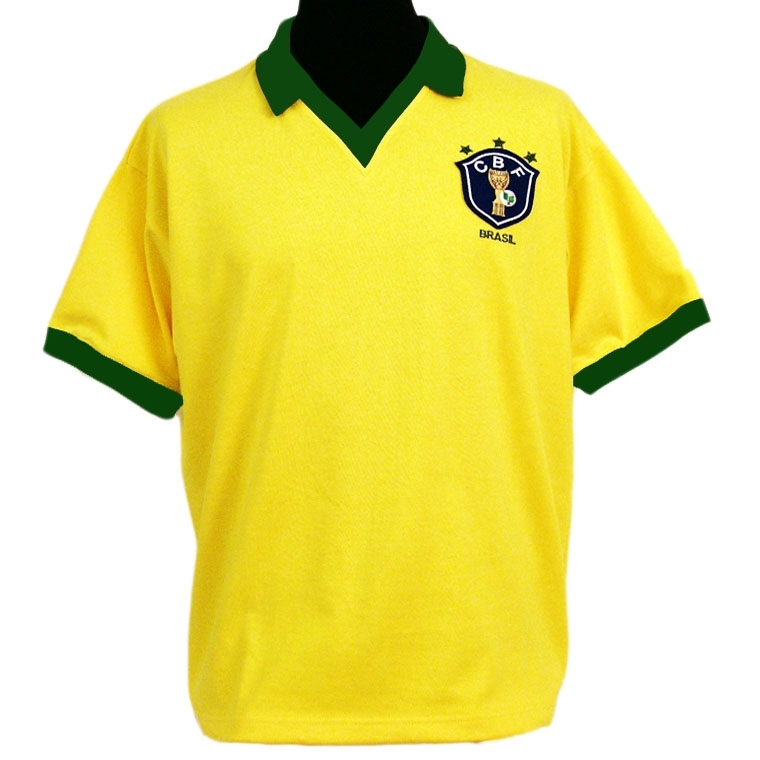 BRAZIL 1986 SHIRT Retro Football Shirts