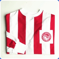 OLYMPIAKOS 1970S Retro Football Shirts