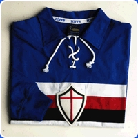 SAMPDORIA 1950S Retro Football Shirts