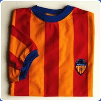 VALENCIA 1970S Retro Football Shirts